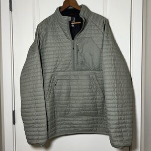 Topo Designs Men’s Global Puffer Gray Pullover Jacket XXL